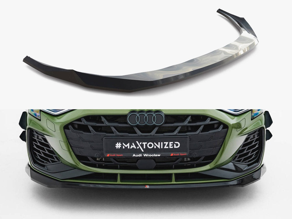 Maxton Design Front Splitter V.2 Audi S3 Sportback / A3 S-Line Sportback 8Y Facelift