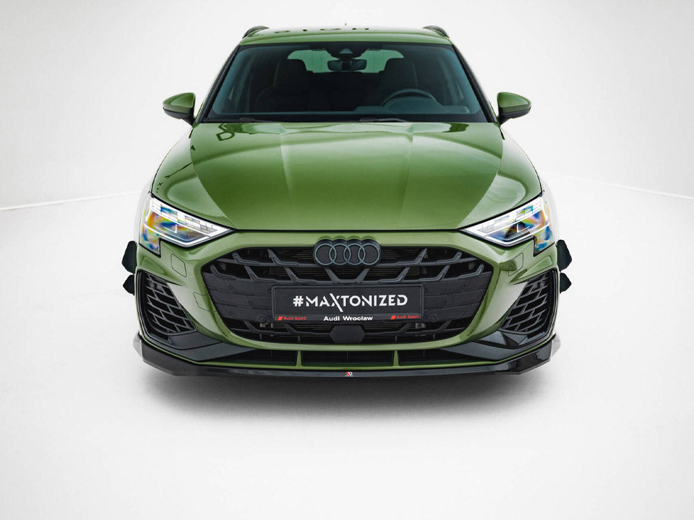 Maxton Design Front Splitter V.2 Audi S3 Sportback / A3 S-Line Sportback 8Y Facelift