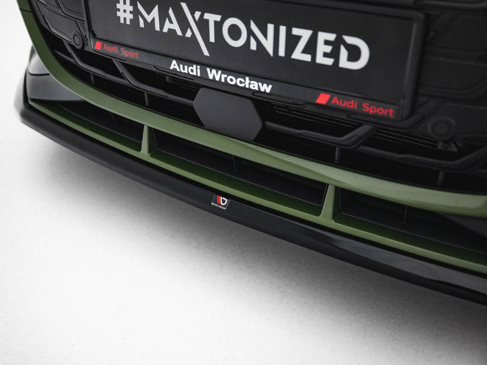 Maxton Design Front Splitter V.2 Audi S3 Sportback / A3 S-Line Sportback 8Y Facelift