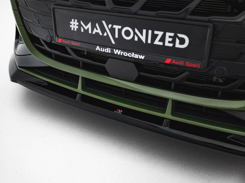 Maxton Design Front Splitter V.1 Audi S3 Sportback / A3 S-Line Sportback 8Y Facelift