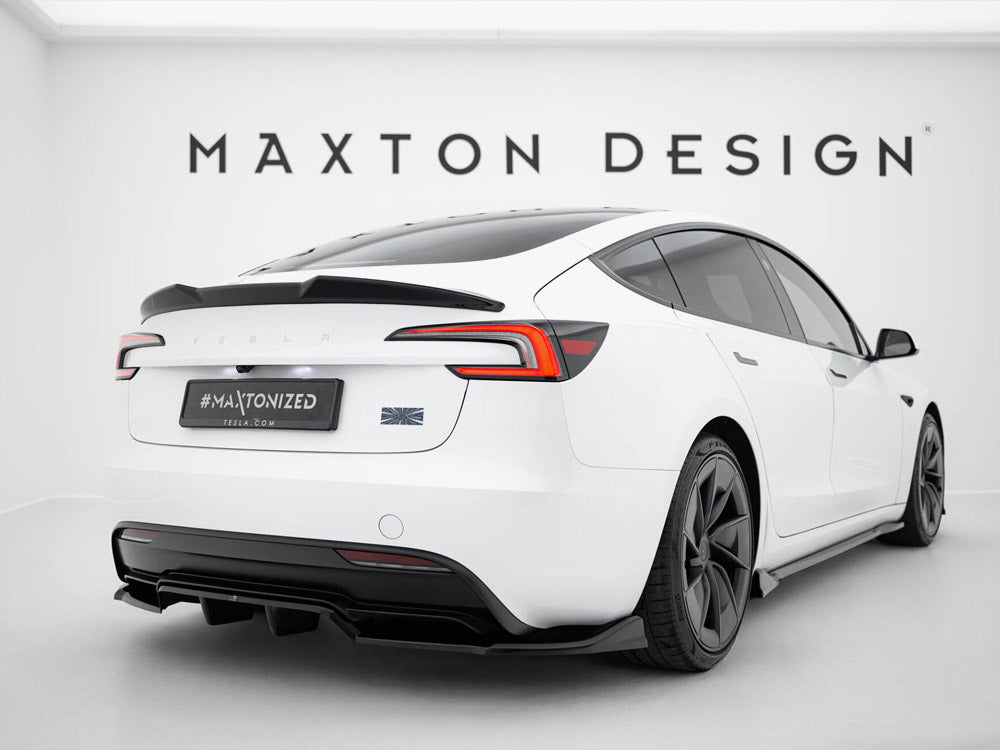 Maxton Design Spoiler CAP 3D Tesla Model 3 Performance Mk1 Facelift