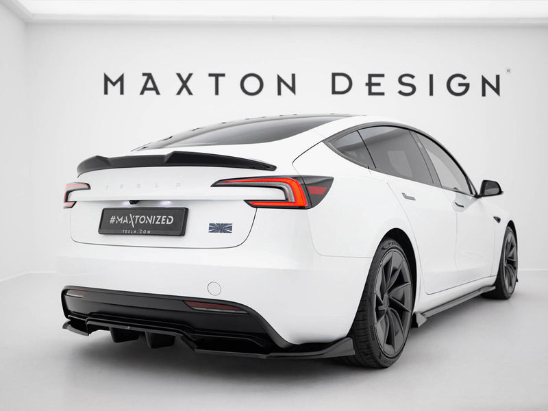 Maxton Design Spoiler CAP 3D Tesla Model 3 Performance Mk1 Facelift