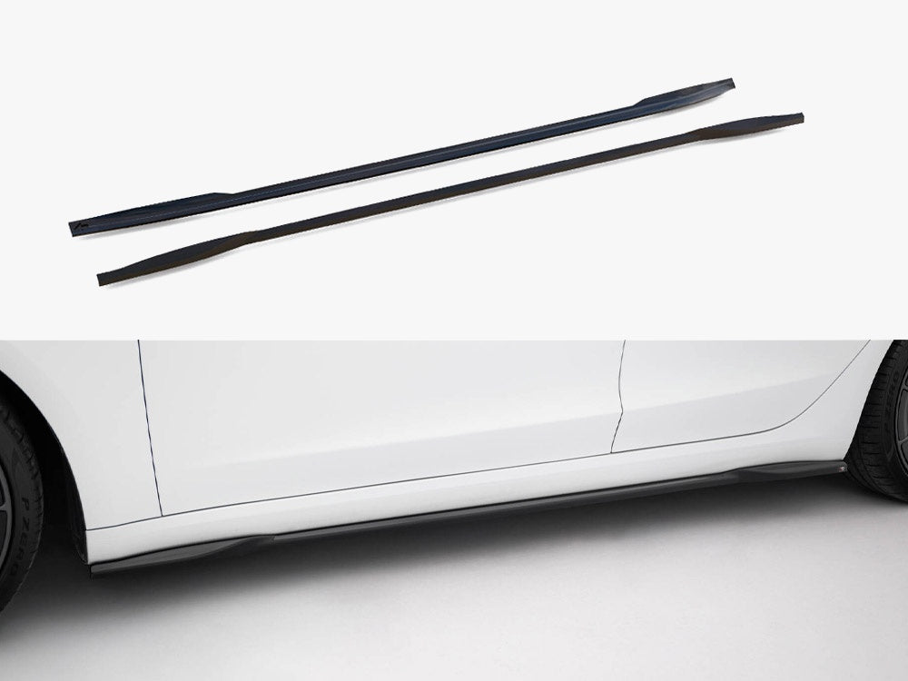 Maxton Design Side Skirts Diffusers V.2 Tesla Model 3 Performance Mk1 Facelift