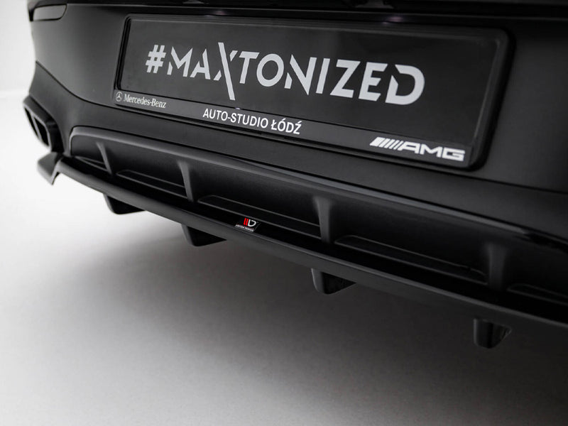 Maxton Design Rear Splitter (Vertical Bars) Mercedes-Benz CLE AMG-Line C236
