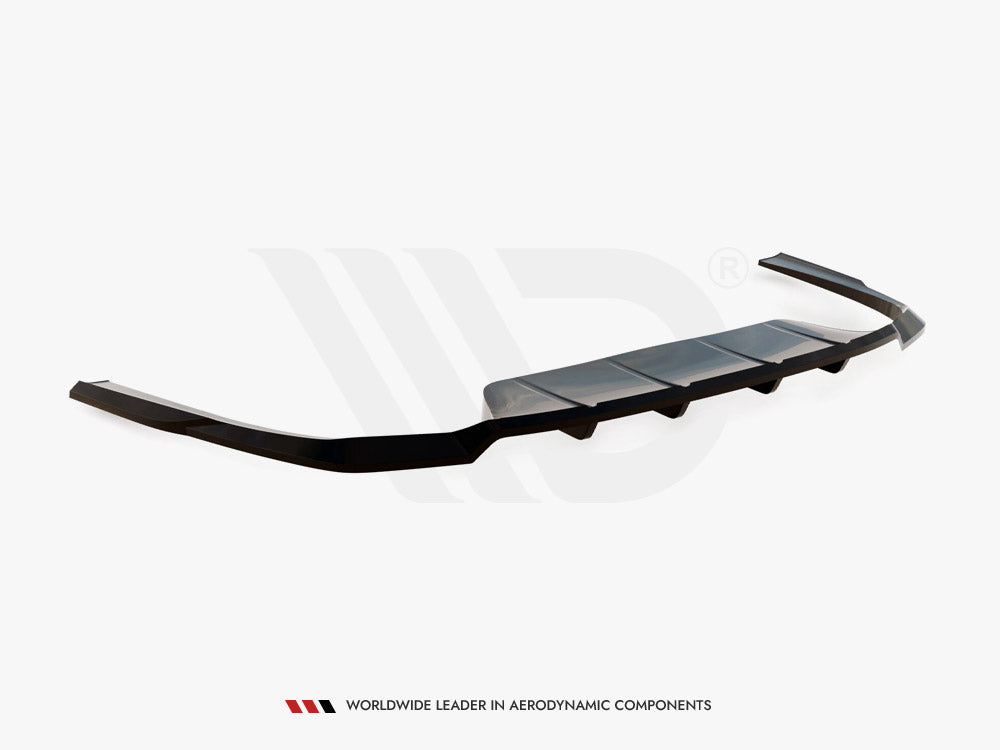 Maxton Design Rear Splitter (Vertical Bars) Mercedes-Benz CLE AMG-Line C236
