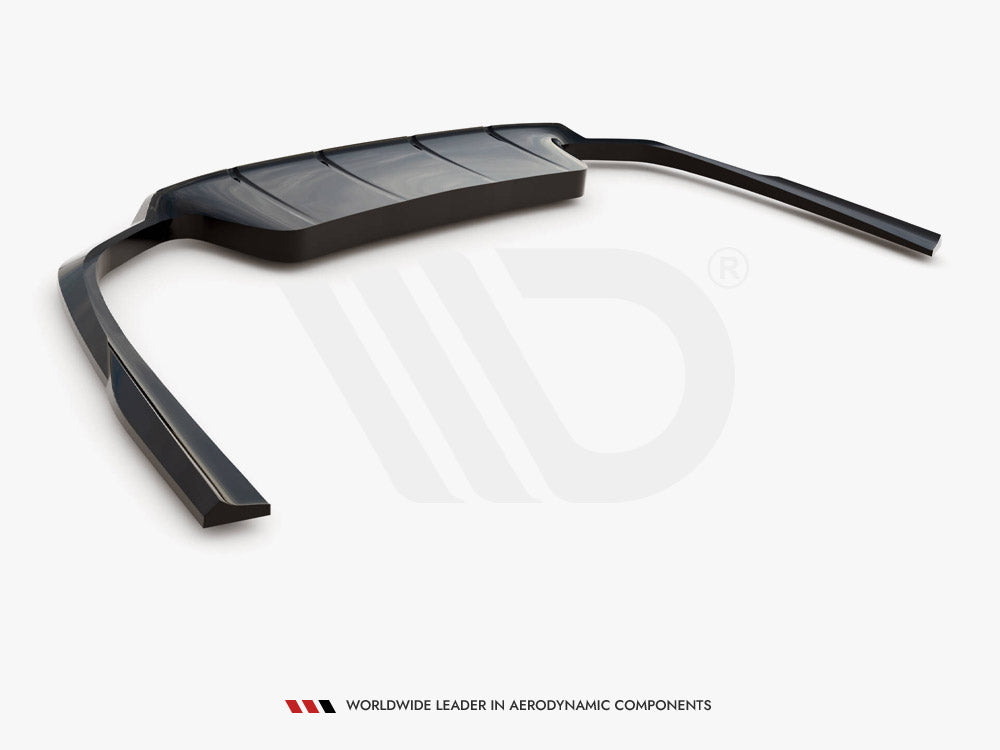 Maxton Design Rear Splitter (Vertical Bars) Mercedes-Benz CLE AMG-Line C236