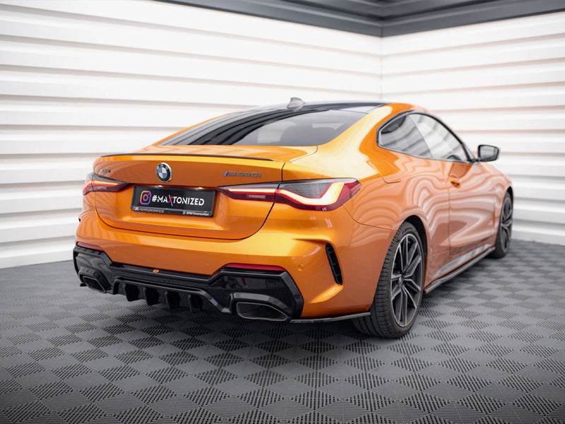 Maxton Design Rear Side Splitters V.5 BMW 4 M440i G22 / G23 / G22 Facelift / G23 Facelift