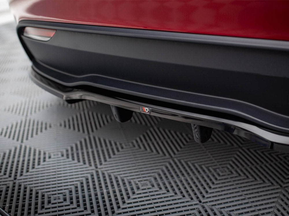 Maxton Design Rear Splitter (Vertical Bars) V.2 Tesla Model 3 FL Project Highland
