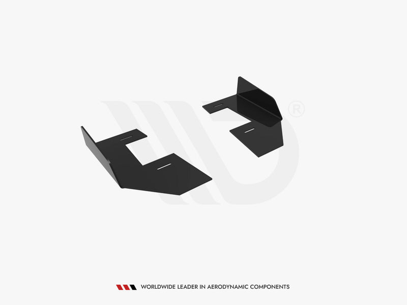 Maxton Design Rear Side Flaps Mitsubishi Lancer EVO X