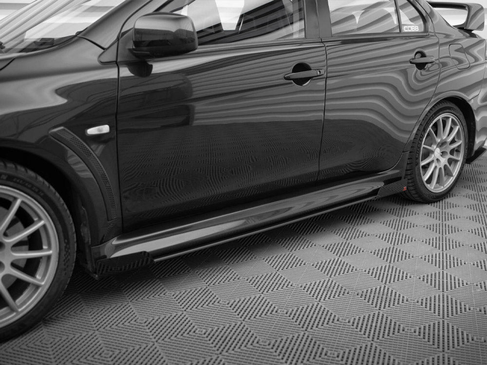 Maxton Design Side Flaps Mitsubishi Lancer EVO X