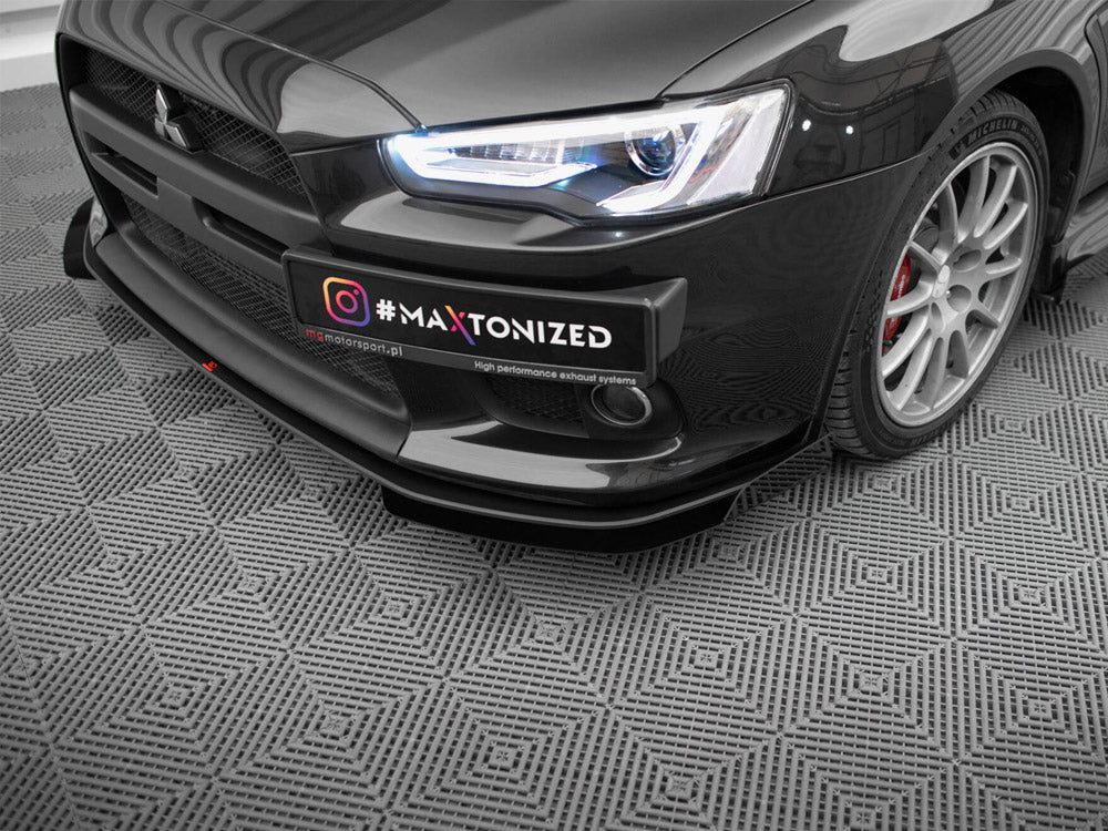 Maxton Design Front Flaps Mitsubishi Lancer EVO X