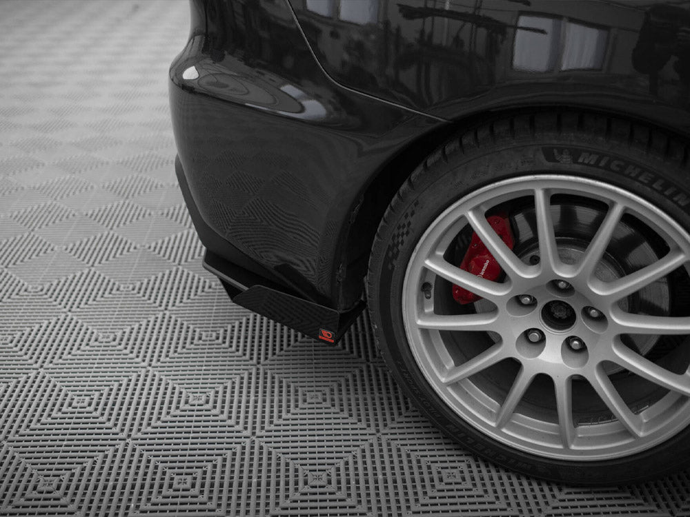 Maxton Design Street Pro Rear Side Splitters + Flaps Mitsubishi Lancer EVO X