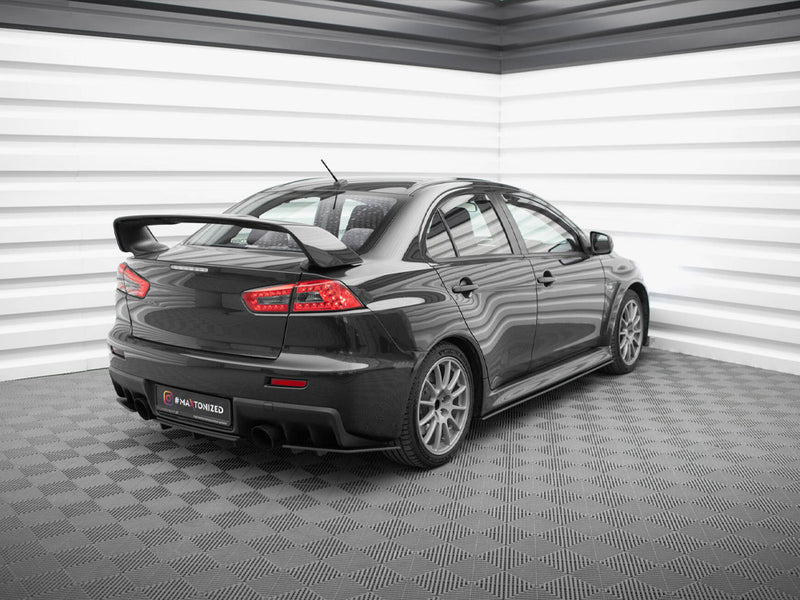 Maxton Design Street Pro Rear Side Splitters Mitsubishi Lancer EVO X