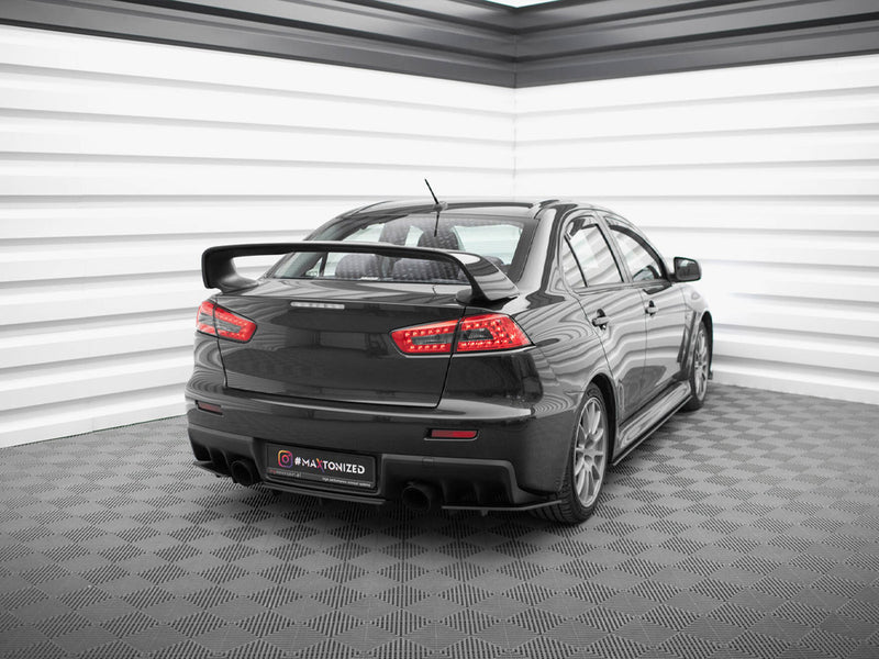 Maxton Design Street Pro Rear Side Splitters Mitsubishi Lancer EVO X