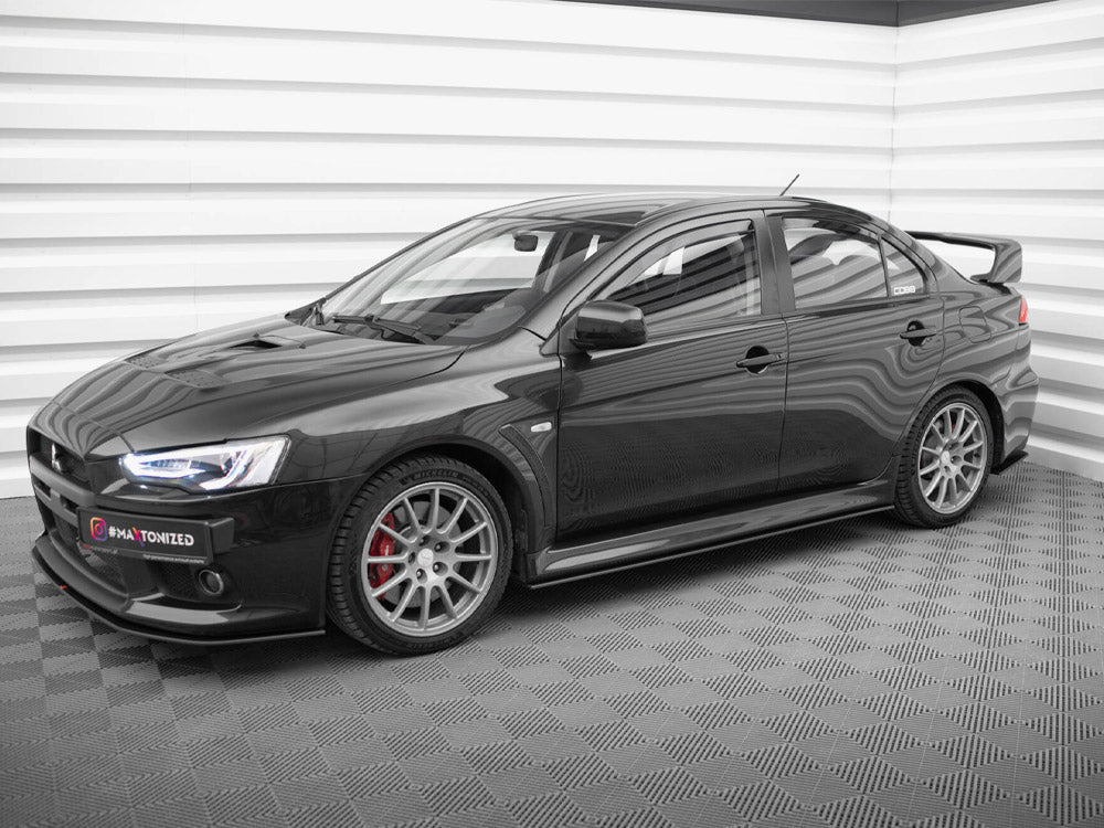 Maxton Design Street PRO Side Skirts Diffusers Mitsubishi Lancer EVO X