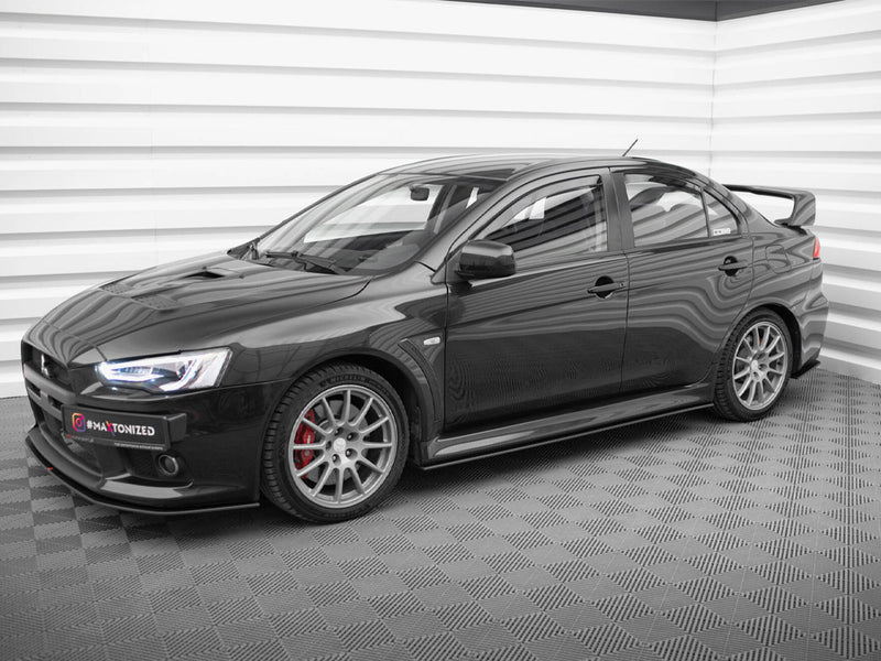Maxton Design Street PRO Side Skirts Diffusers Mitsubishi Lancer EVO X