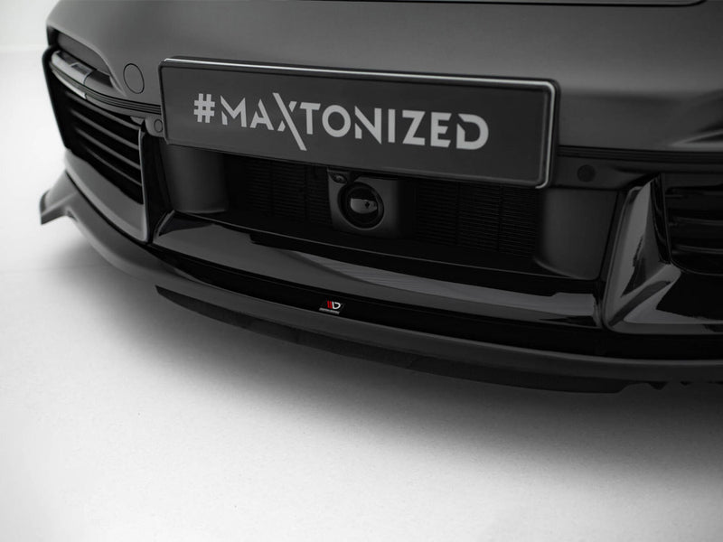 Maxton Design Front Splitter Porsche 911 Turbo S Sport Package 992