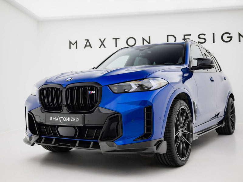 Maxton Design Prepreg Carbon Fiber Front Splitter BMW X5 M-Pack G05 Facelift