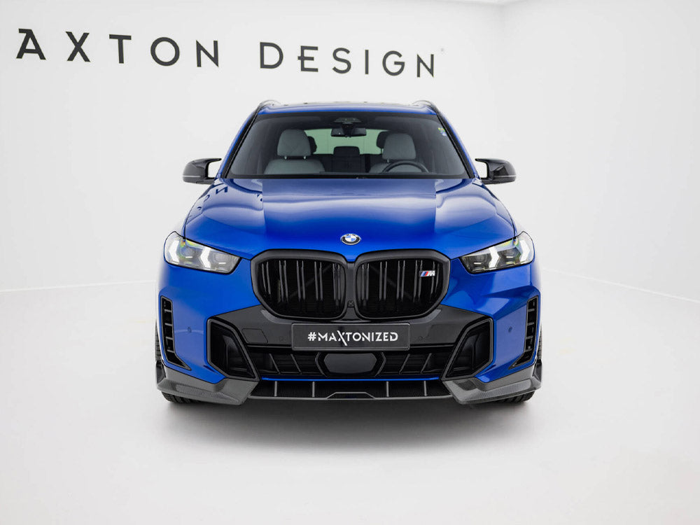 Maxton Design Prepreg Carbon Fiber Front Splitter BMW X5 M-Pack G05 Facelift