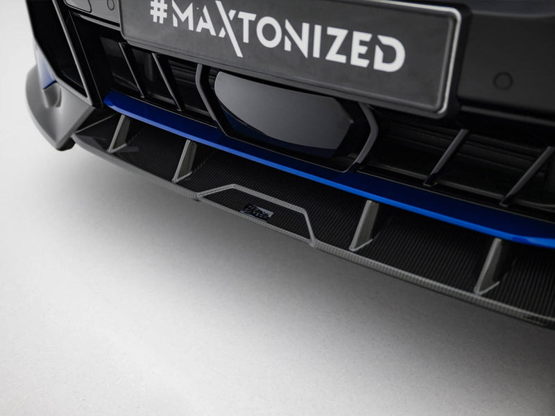 Maxton Design Prepreg Carbon Fiber Front Splitter BMW X5 M-Pack G05 Facelift