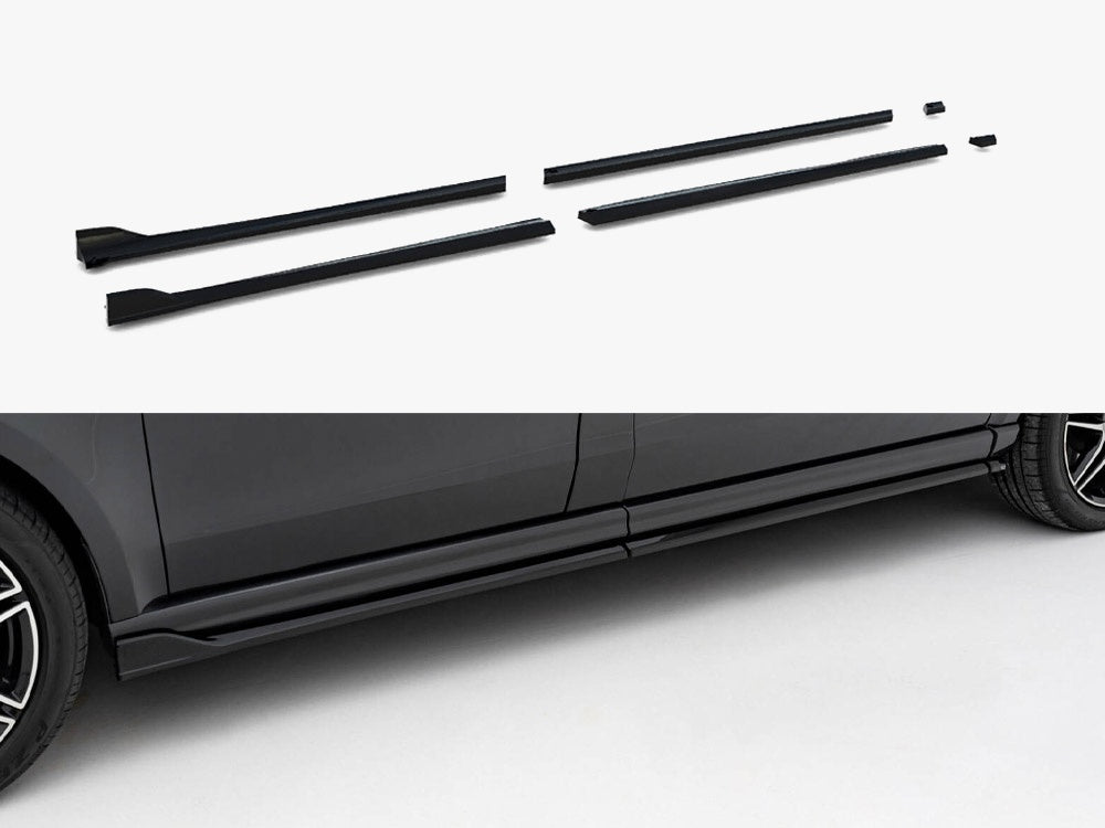 Maxton Design Side Skirts Diffusers Mercedes-Benz V-Class Long AMG-Line W447