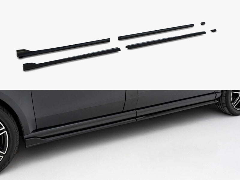 Maxton Design Side Skirts Diffusers Mercedes-Benz V-Class Long AMG-Line W447