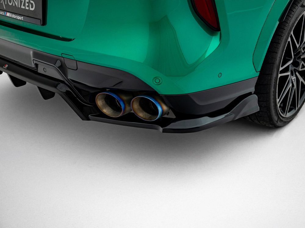 Maxton Design Rear Splitter (Vertical Bars) BMW X6 M F96 Facelift