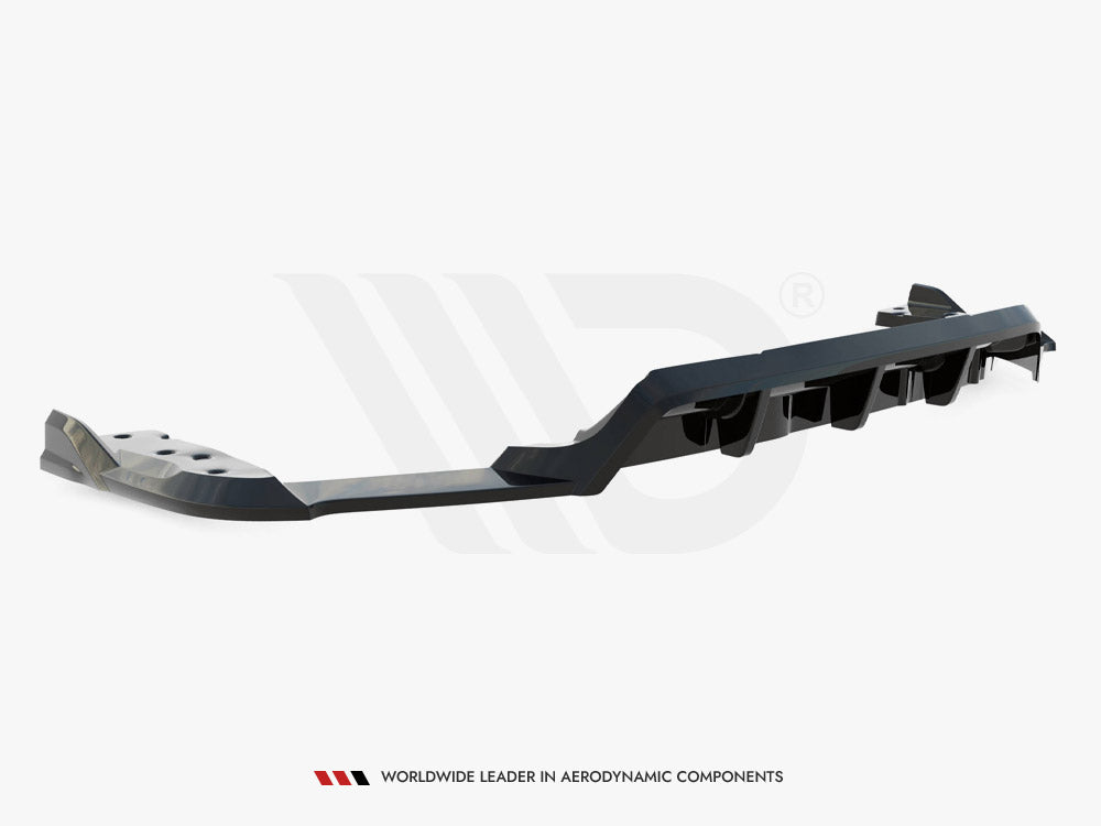Maxton Design Rear Splitter (Vertical Bars) BMW X6 M F96 Facelift