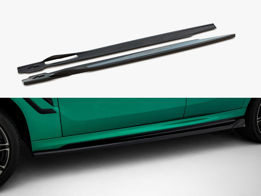 Maxton Design Side Skirts Diffusers BMW X6 M F96 Facelift