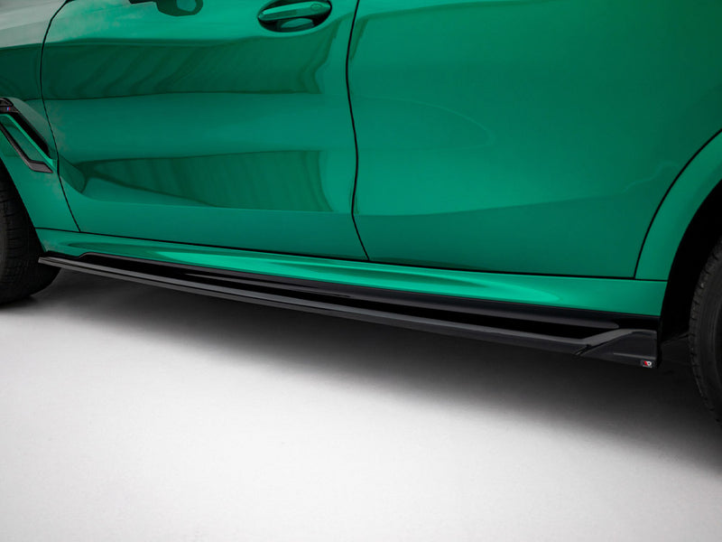 Maxton Design Side Skirts Diffusers BMW X6 M F96 Facelift