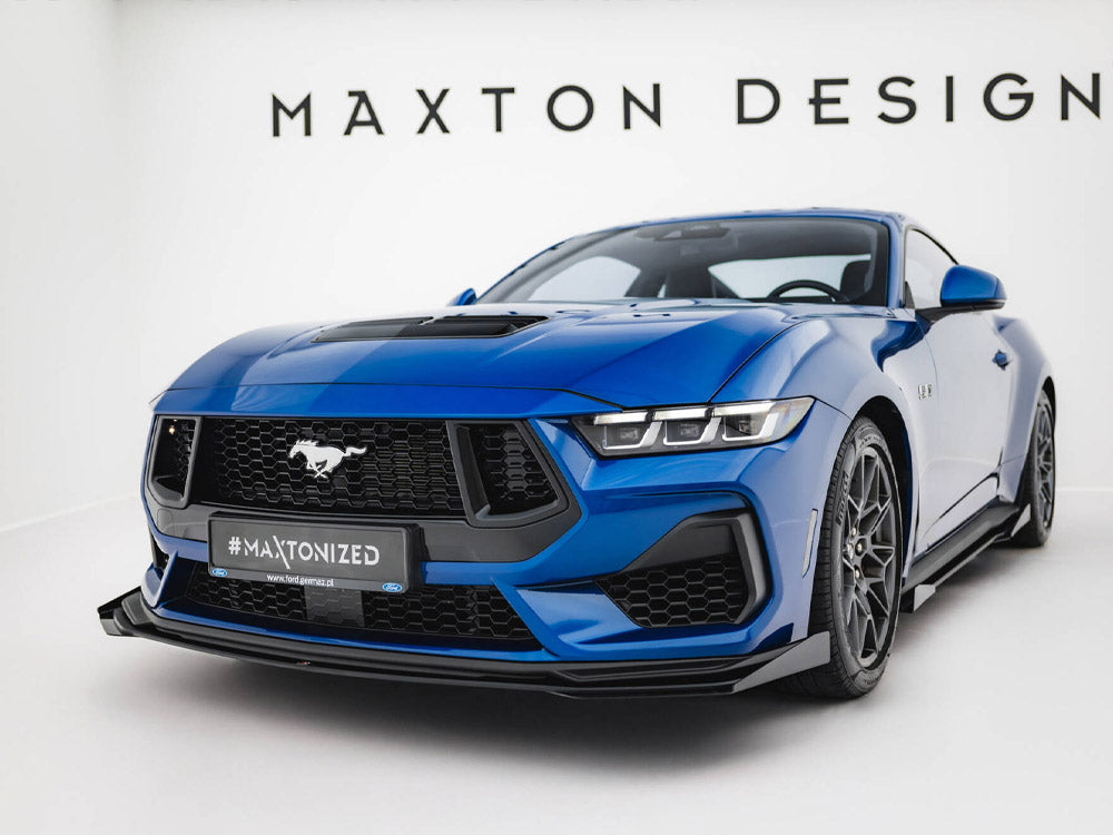 Maxton Design Front Flaps Ford Mustang GT Mk7