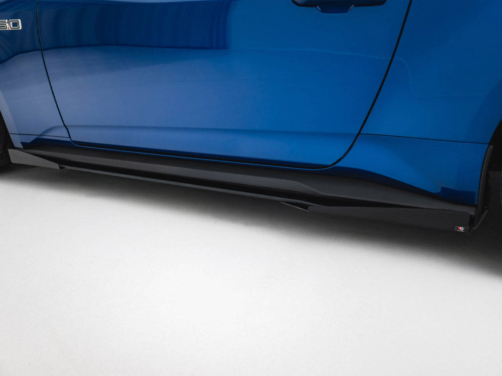 Maxton Design Street PRO Side Skirts Diffusers + Flaps Ford Mustang GT Mk7