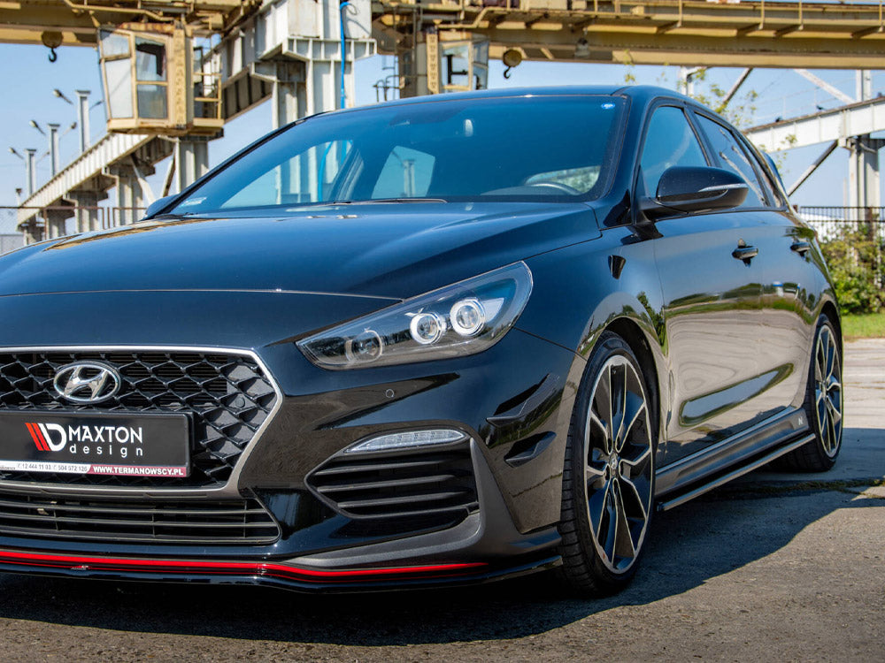 Maxton Design Front Bumper Wings (Canards) Hyundai I30 N Mk3