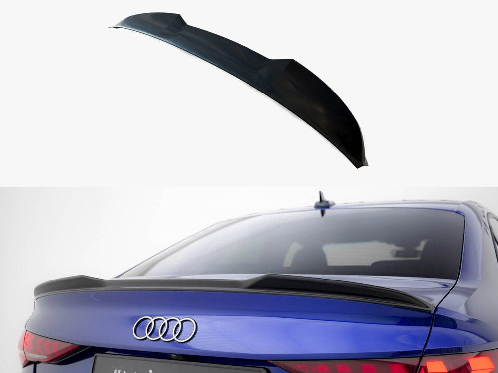 Maxton Design Spoiler CAP 3D Audi A3 S-Line Sedan / S3 Sedan 8Y Facelift