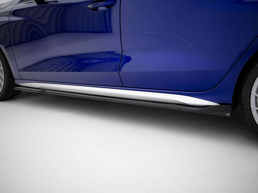 Maxton Design Side Skirts Diffusers V.3 Audi A3 S-Line Sedan / S3 Sedan 8Y Facelift