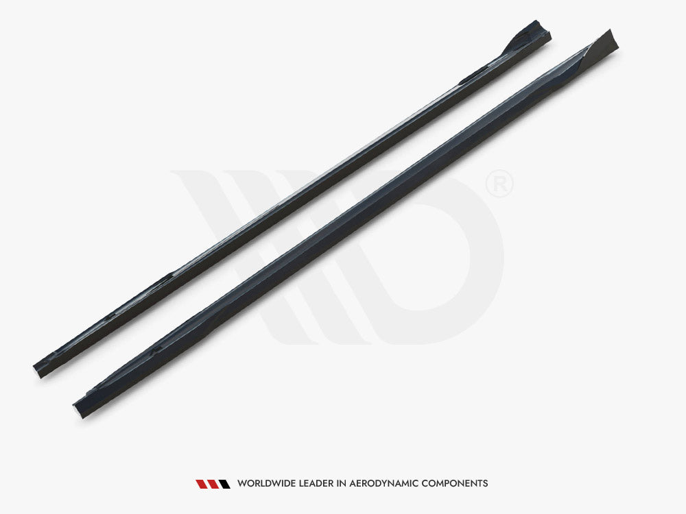 Maxton Design Side Skirts Diffusers V.3 Audi A3 S-Line Sedan / S3 Sedan 8Y Facelift