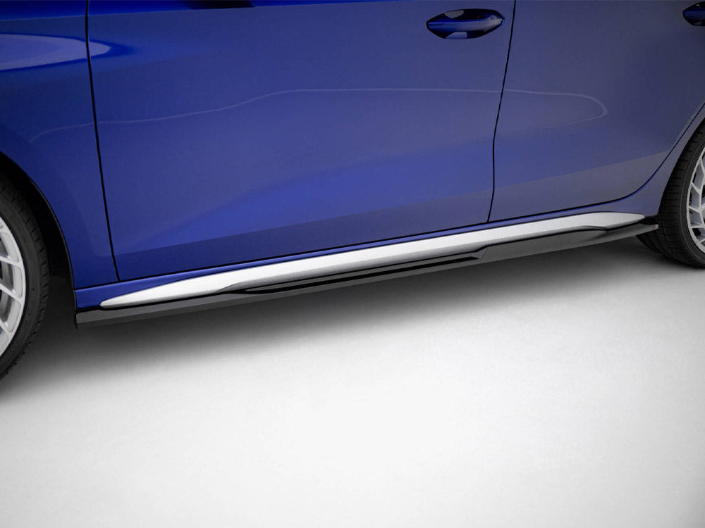 Maxton Design Side Skirts Diffusers V.2 Audi A3 S-Line Sedan / S3 Sedan 8Y Facelift