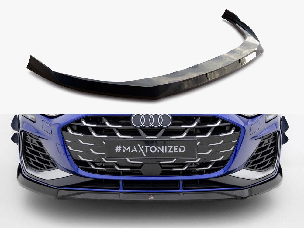 Maxton Design Front Splitter V.3 Audi A3 S-Line Sedan / S3 Sedan 8Y Facelift