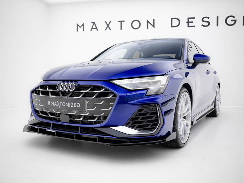 Maxton Design Front Flaps Audi A3 S-Line Sedan / S3 Sedan 8Y Facelift