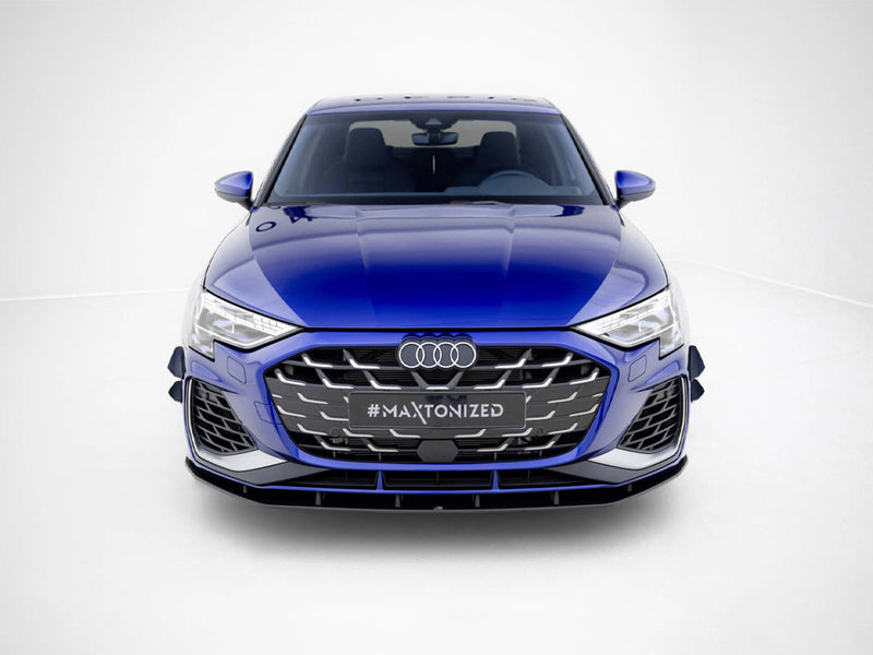 Maxton Design Street PRO Front Splitter Audi A3 S-Line Sedan / S3 Sedan 8Y Facelift