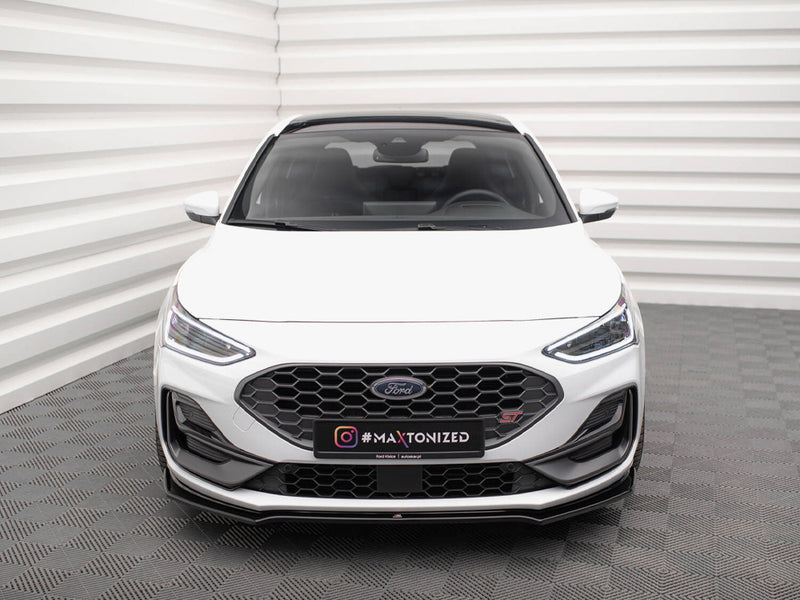 Maxton Design Front Splitter V.1 Ford Focus ST / ST-Line Mk4 Facelift