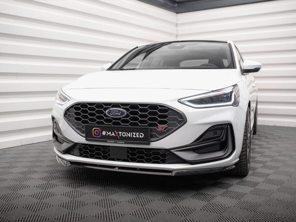 Maxton Design Front Splitter V.2 Ford Focus ST / ST-Line Mk4 Facelift