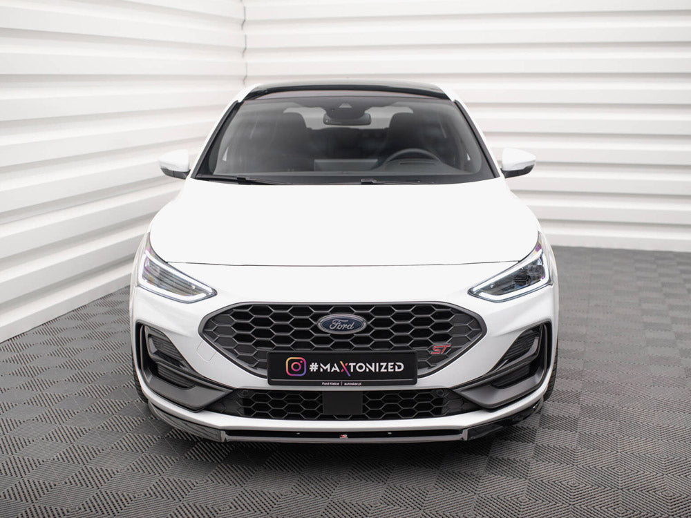Maxton Design Front Splitter V.2 Ford Focus ST / ST-Line Mk4 Facelift