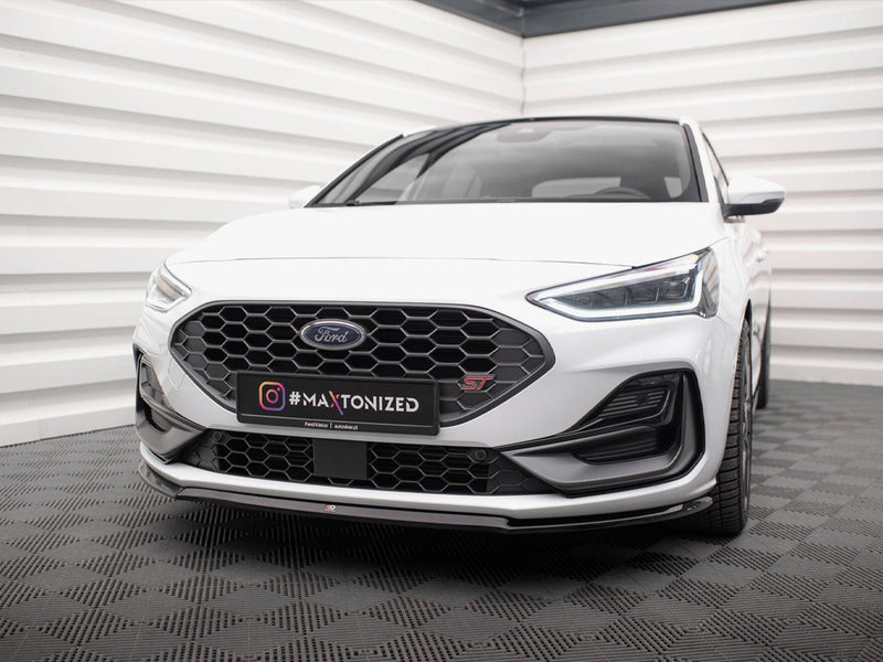 Maxton Design Front Splitter V.3 Ford Focus ST / ST-Line Mk4 Facelift