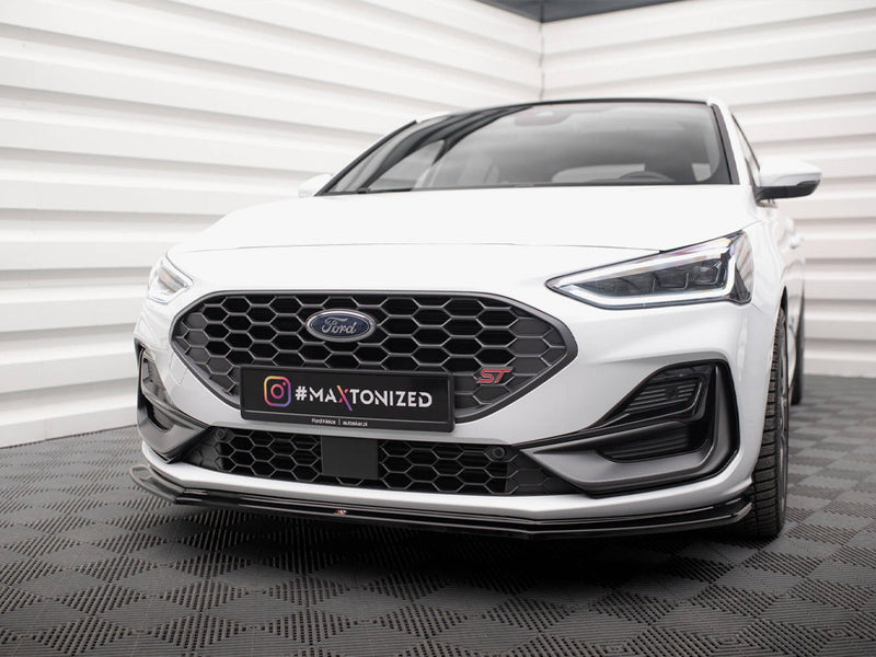 Maxton Design Front Splitter V.4 Ford Focus ST / ST-Line Mk4 Facelift