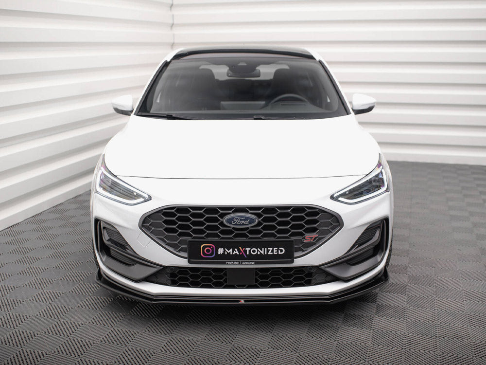 Maxton Design Front Splitter V.4 Ford Focus ST / ST-Line Mk4 Facelift