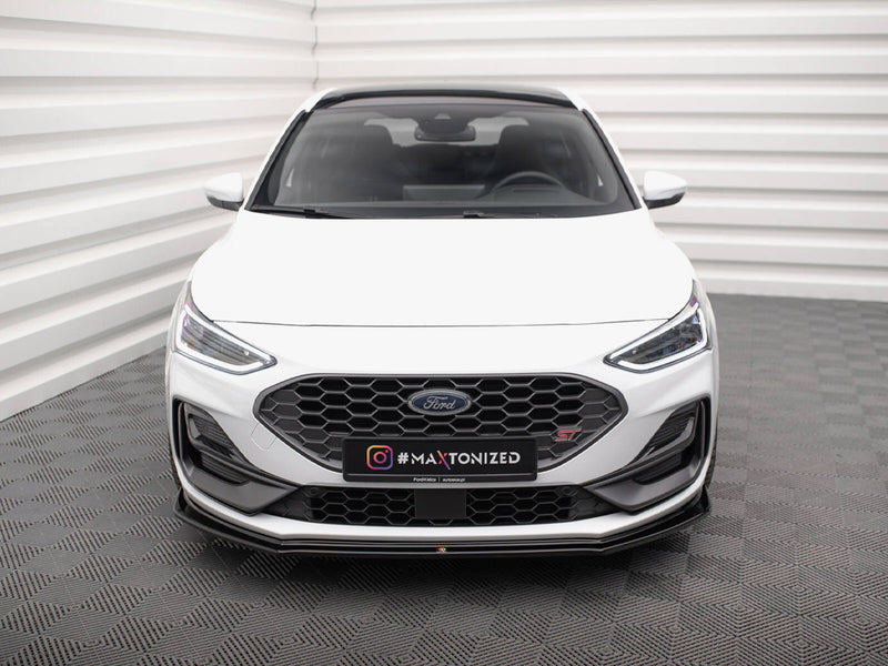 Maxton Design Front Splitter V.4 Ford Focus ST / ST-Line Mk4 Facelift