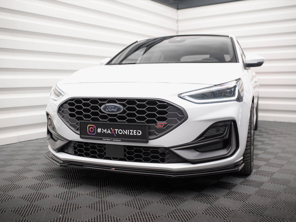 Maxton Design Front Splitter V.5 Ford Focus ST / ST-Line Mk4 Facelift
