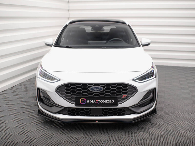 Maxton Design Front Splitter V.5 Ford Focus ST / ST-Line Mk4 Facelift