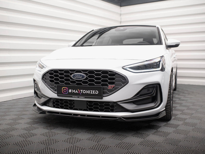 Maxton Design Front Splitter V.7 Ford Focus ST / ST-Line Mk4 Facelift
